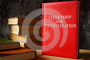 Citizenship and naturalization law is on the shelf.