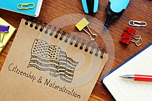 Citizenship and Naturalization are shown on the photo using the text