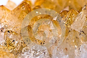 Citrine crystalls photo
