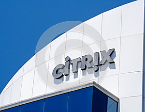 Citrix Systems, Inc. Coporate Building and Logo