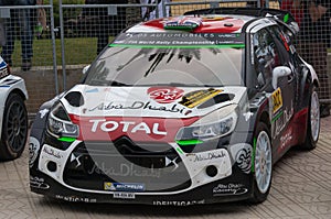 Citroen DS3 WRC in Salou , Spain