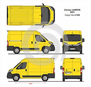 Citroen Jumper Cargo Van 2021 L1H2