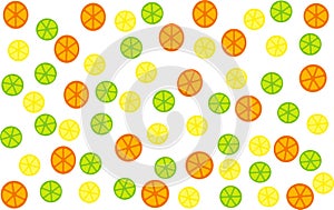 Citrus Fruit Background