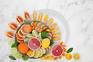 Citrus Fruit High in Antioxidants and Vitamin C