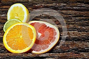 Citrus fruit is the source of vitamins for our health.