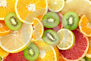 Citrus fruits photo