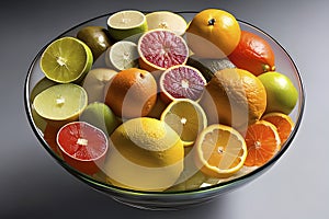 Citrus fruits belong to the Rutaceae family