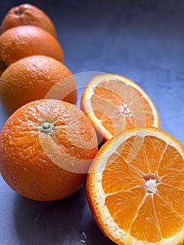 citrus fruits, oranges, sliced oranges, fresh vitamins, natural vitamin c
