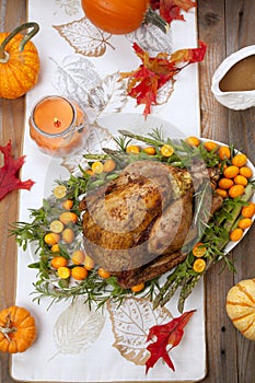 Citrus Glazed Thanksgiving Turkey