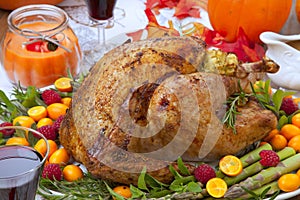 Citrus Glazed Thanksgiving Turkey