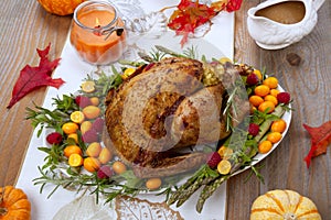 Citrus Glazed Thanksgiving Turkey