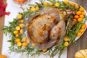 Citrus Glazed Thanksgiving Turkey