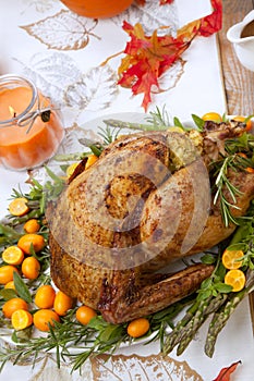 Citrus Glazed Thanksgiving Turkey