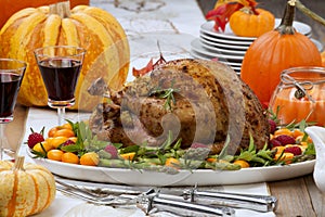 Citrus Glazed Thanksgiving Turkey