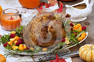 Citrus Glazed Thanksgiving Turkey