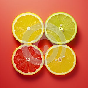 Fresh citrus juicy lemon organic orange ripe vitamin freshness food background fruits healthy