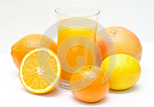 Citrus and orange juice
