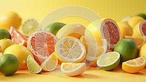 a citrus symphony, where the zesty flavors of lemons, limes, and grapefruits come to life in a