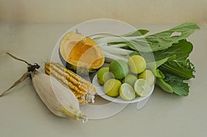 Citrus, Vegetables and Grains photo
