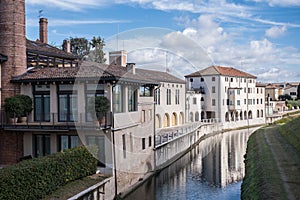 Cittadella moat, Veneto, Italy photo