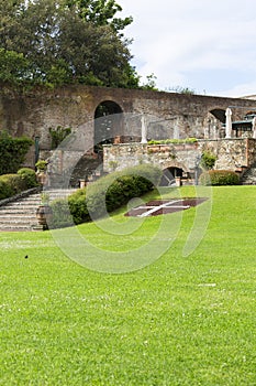 Cittadella Nuova, old fort in Giardino Scotto Park, Pisa, Italy