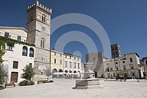 Cittaducale Rieti, Italy: the main square