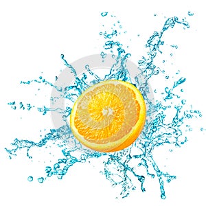 Citus on splash water