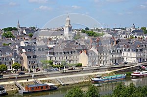 City of Angers in France photo