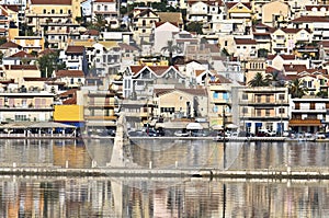 City of Argostoli at Kefalonia in Greece photo