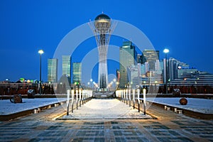 City of Astana - the capital of Kazakhstan photo