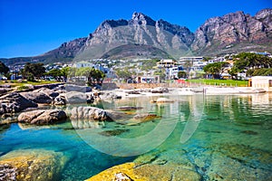 The city beach of Cape Town