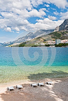 City beach, Makarska, Croatia