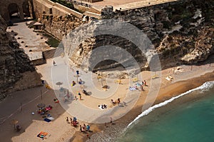 City beach in Melilla. photo