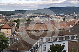 City of Belfort seen from above