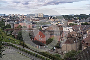City of Belfort seen from above