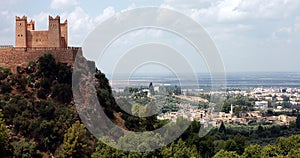 The city of Beni Mellal in Morocco