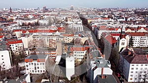 City of Berlin Neukoelln from above