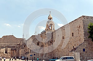 The city of Bethlehem. The Church of the Nativity