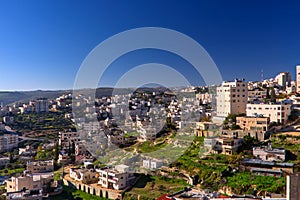 The city of Bethlehem, West Bank, Palestine