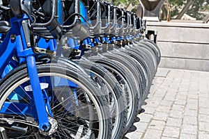 City bikes rent parking in NYC