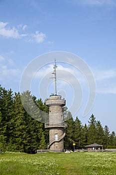 City in Black Forest, Germany. Brend Turn in Furtwangen