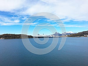 The city of Bodo in Norway.