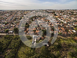 City of Botucatu in Sao Paulo, Brazil