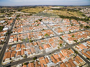 City of Botucatu in Sao Paulo, Brazil South America