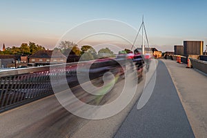 The City bridge in Odense, Denmark