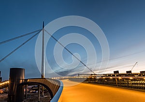 The City bridge in Odense, Denmark