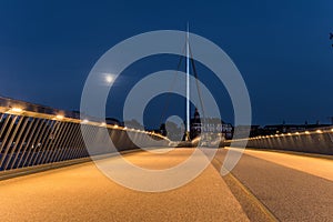 The City bridge in Odense, Denmark