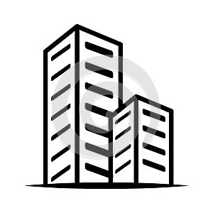 City building icon image