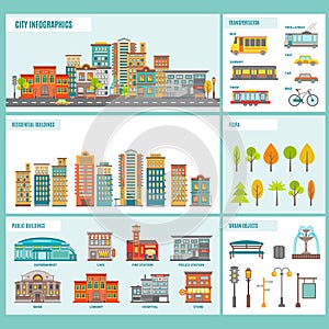 City Buildings Infographics