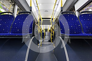 City bus inside